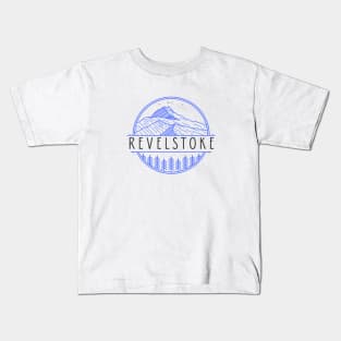 revelstoke sticker Kids T-Shirt